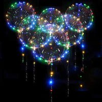 10 Packs LED Light Up BoBo Balloons