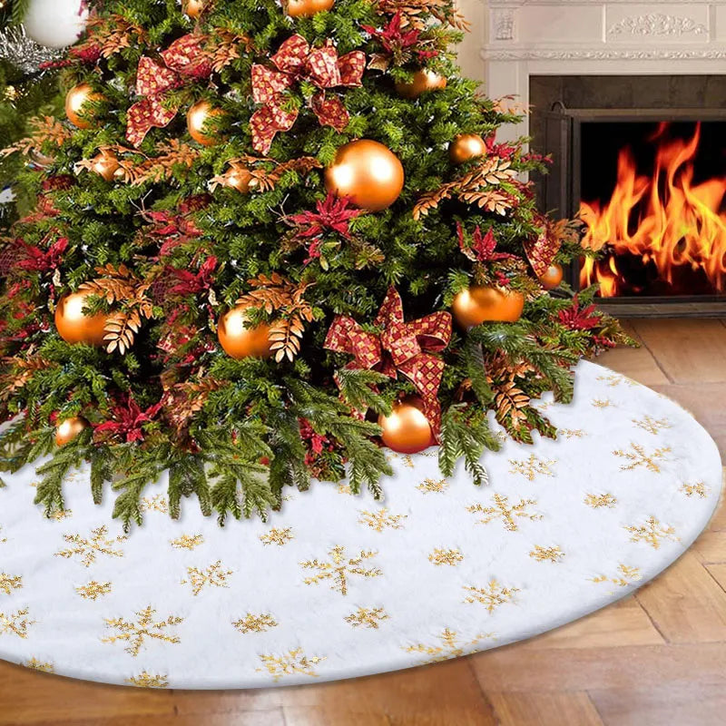 White Christmas Tree Skirt