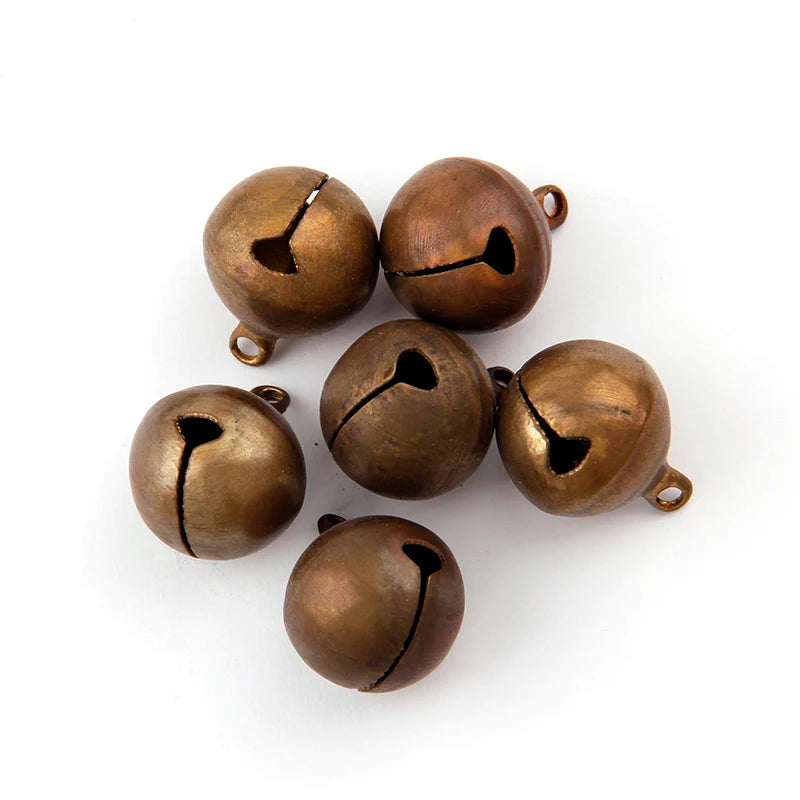 5-30Pcs Jingle Large and Small Brass Bells