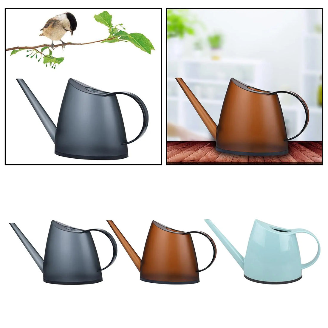 1.4L Long-Spout Watering Can for Indoor Plants