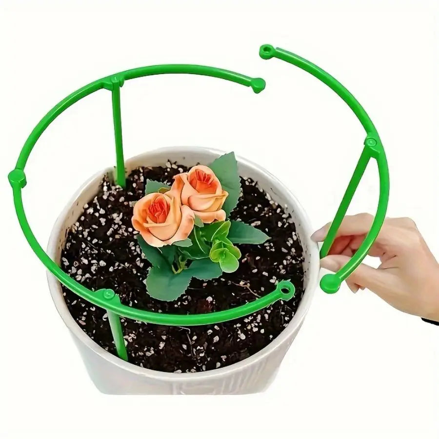 18 Pcs/set 6 Layers Plant Support Flower Pot Climbing Trellis