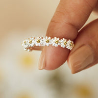 Vintage Daisy Rings