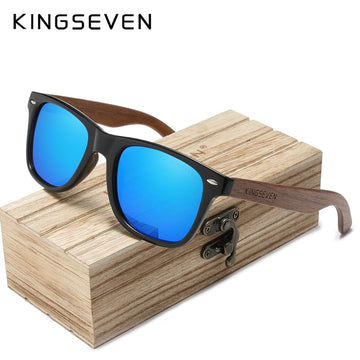 Handmade Natural Wooden Polarized Sun Glasses UV400