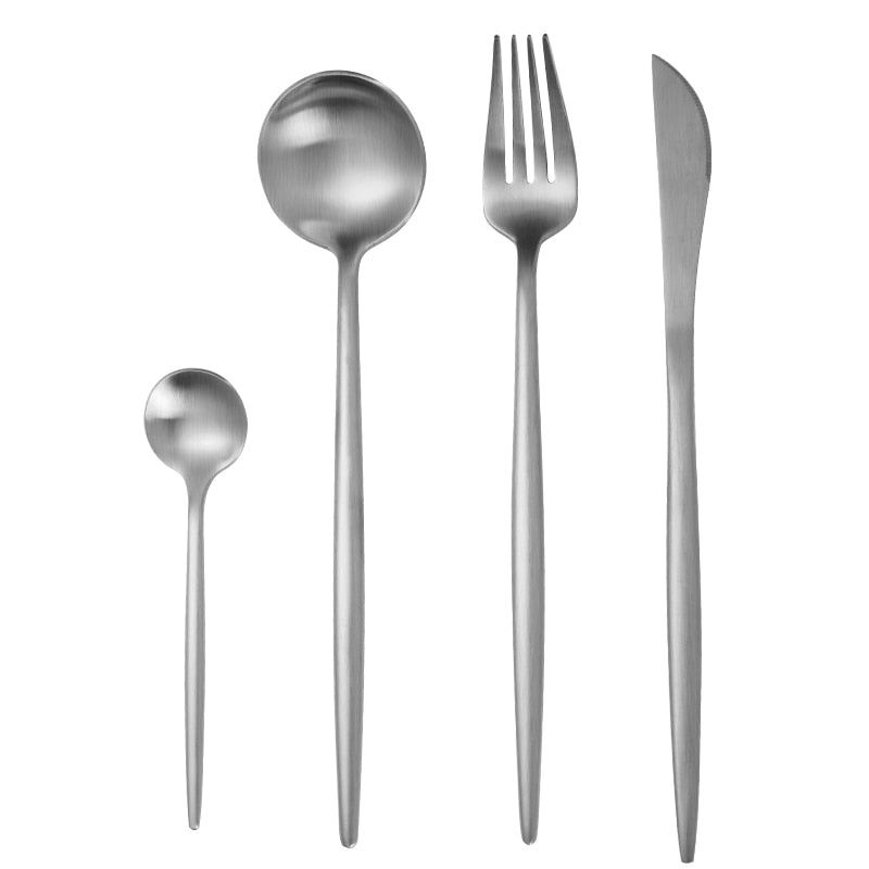 Rose Gold Tableware Set Stainless Steel Cutlery