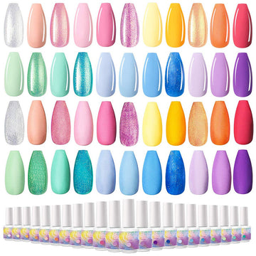 Makartt Nail Gel  Polish Set Summer UV Gel