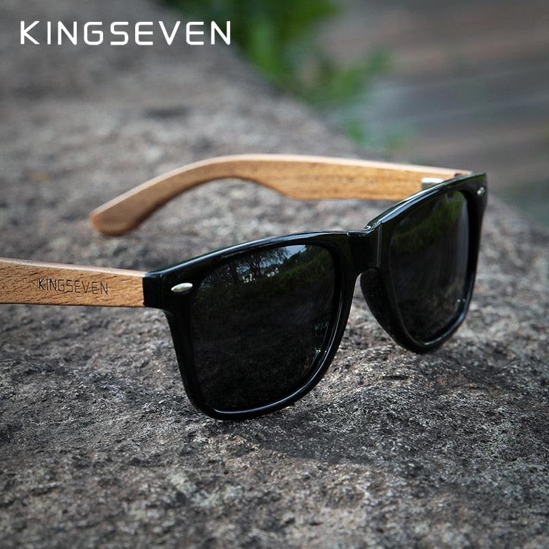 Handmade Natural Wooden Polarized Sun Glasses UV400