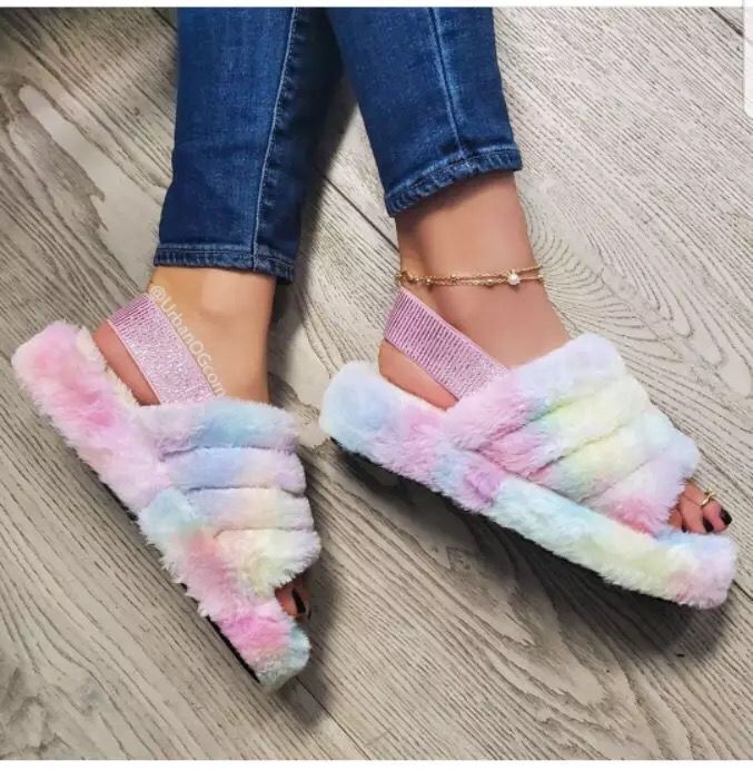 Plush Casual Women's Sandals