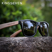 Handmade Natural Wooden Polarized Sun Glasses UV400