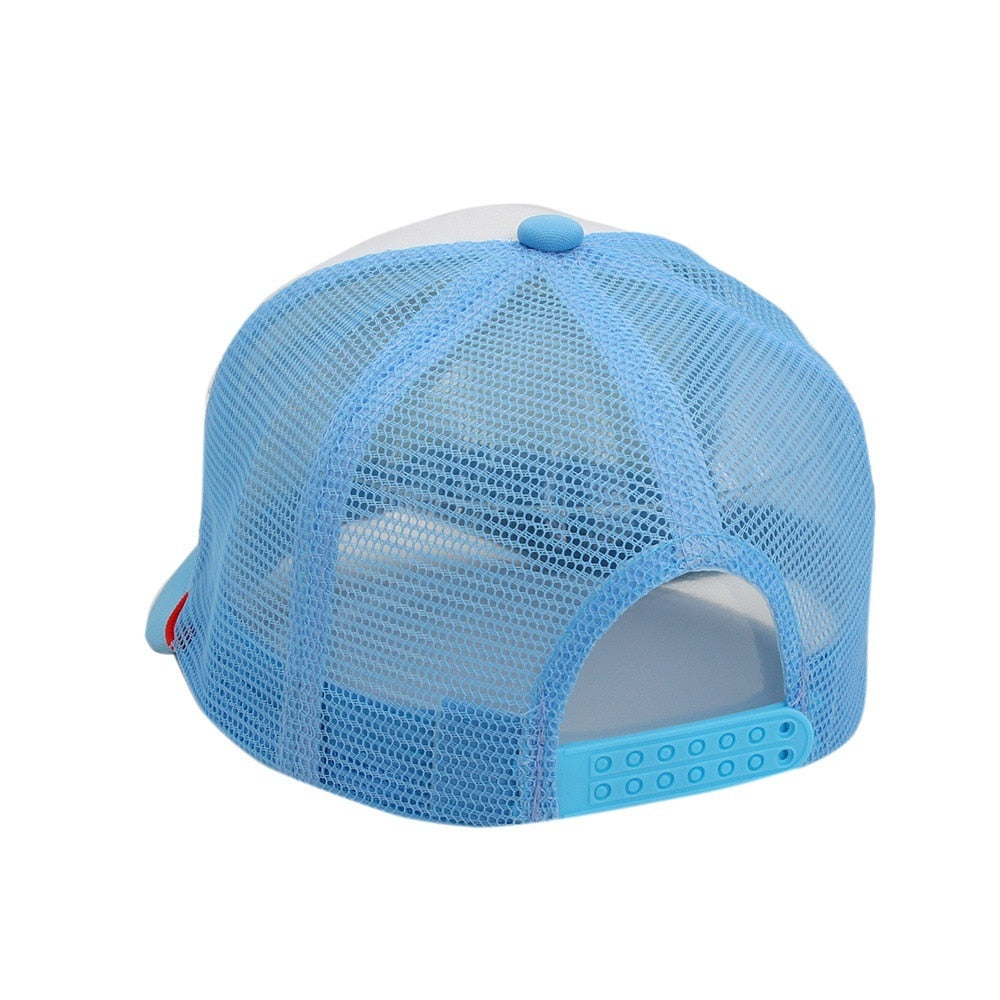 Baseball Cap Retro Mesh Thinking Hat Adult Unisex - Adjustable