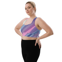 Swirl sports bra