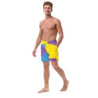 Colorful Men's swim trunks