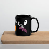 Spooky Season Black Glossy Mug