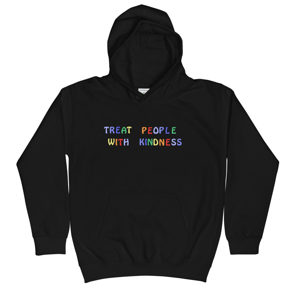 Treat People With Kindness Kids Hoodie